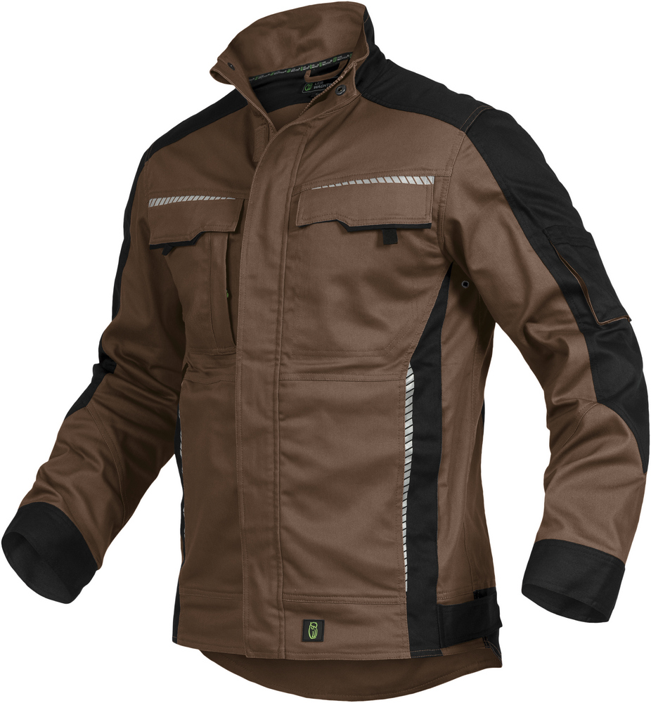 Jacke haselnuss/schwarz Gr.L