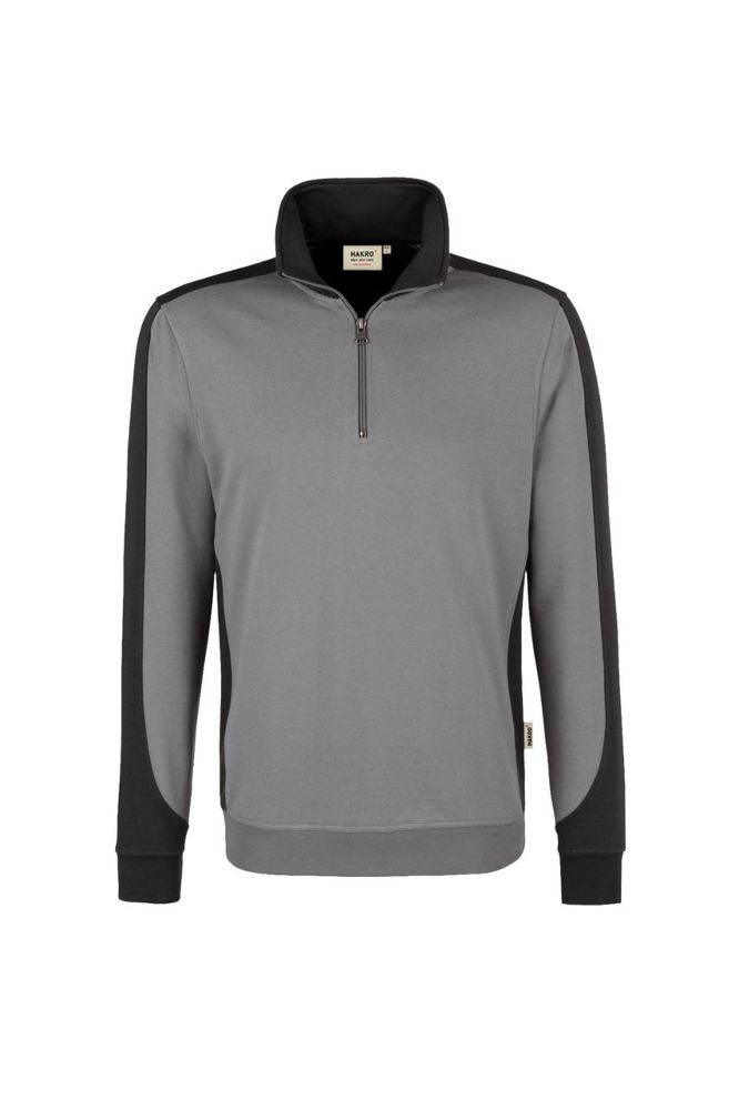Hakro, Zip-Sweatshirt Contrast Performance