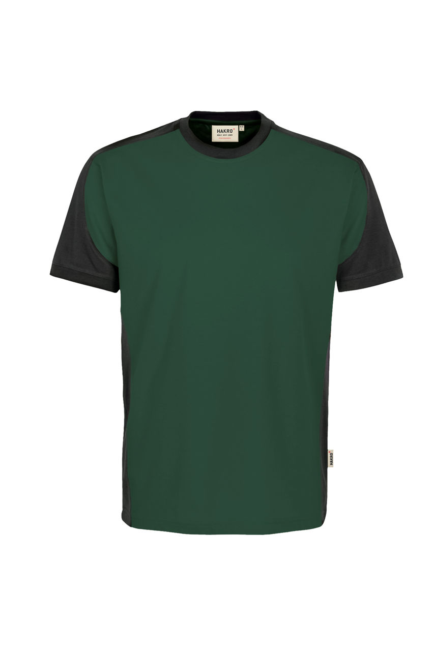 Hakro, T-Shirt Contrast Performance, tanne/anthrazit