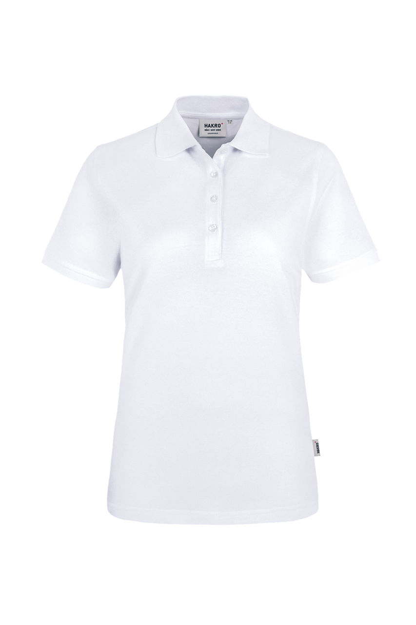 Hakro, Damen-Poloshirt Classic, weiß